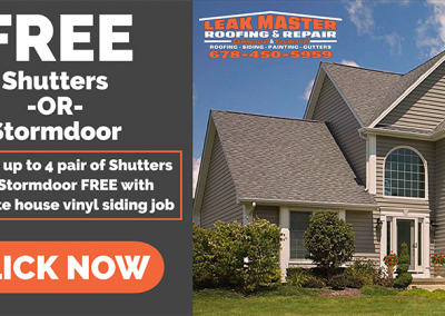 Leak Masters Shutters Stormdoor Promo