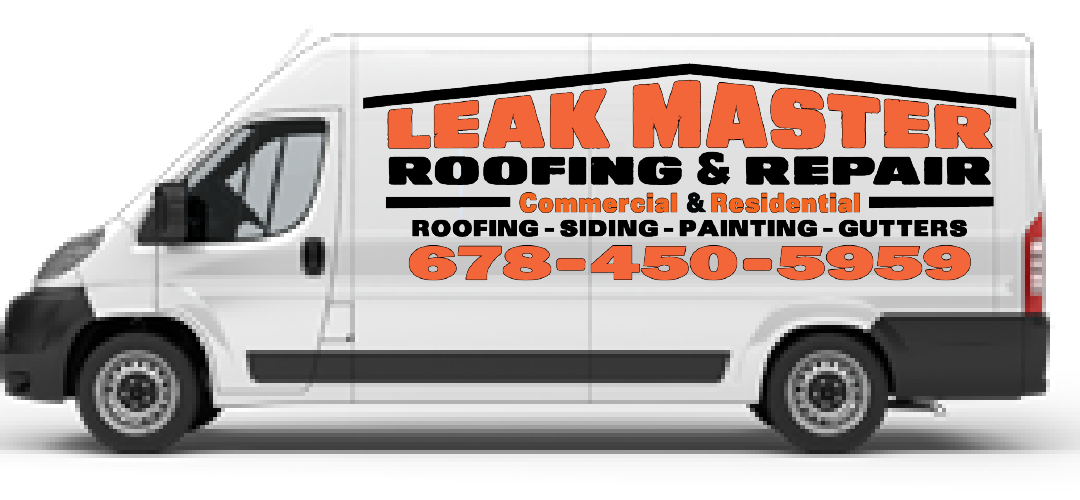 Leak Master Roofing Truck