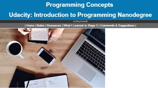 image of programming concepts web application